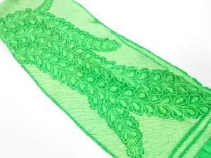 正絹　振袖用　絞り　帯揚げ